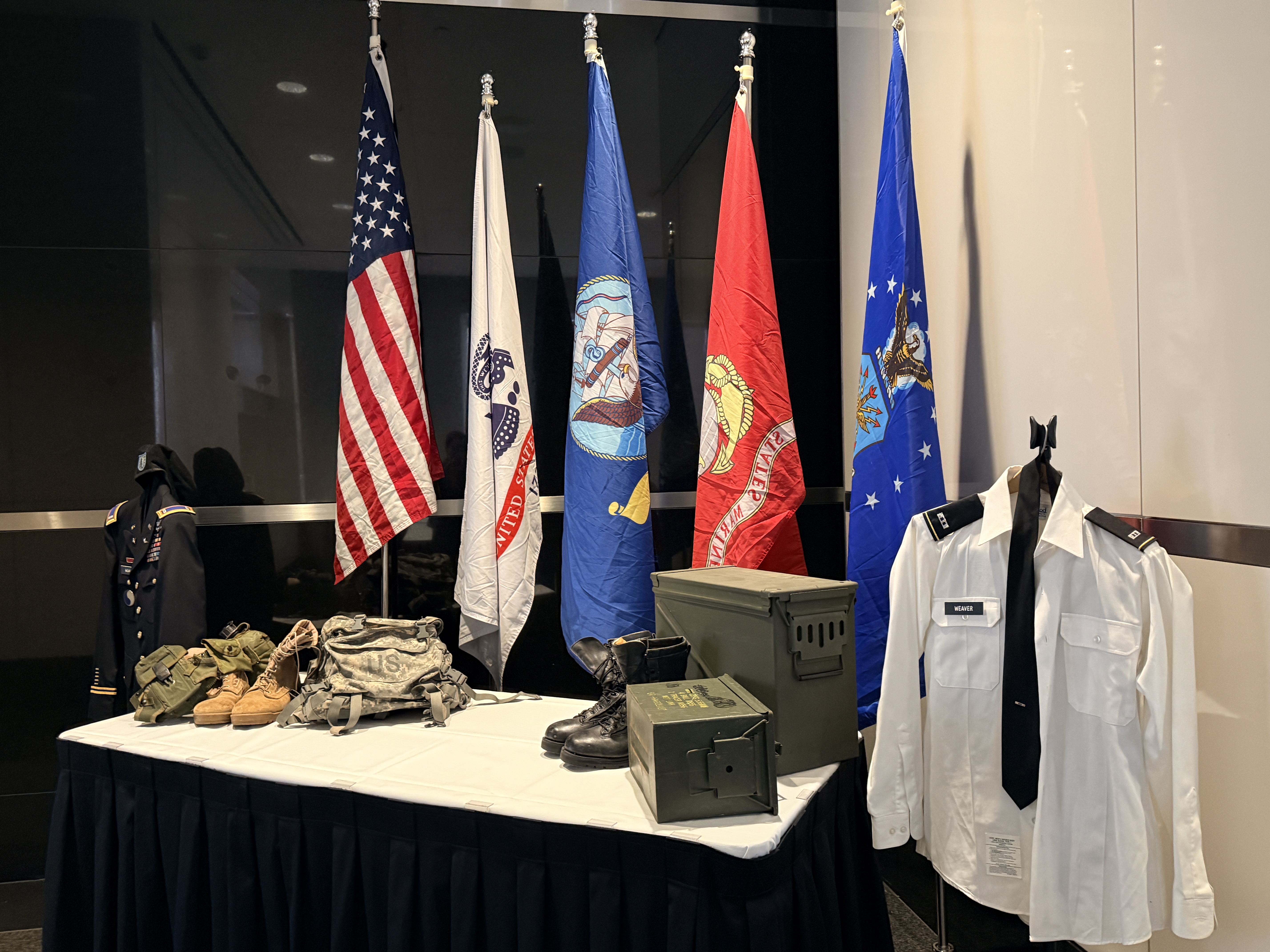 military branches and flags