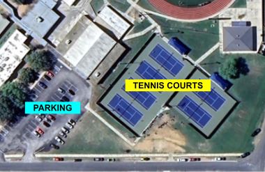 Tennis Court Parking