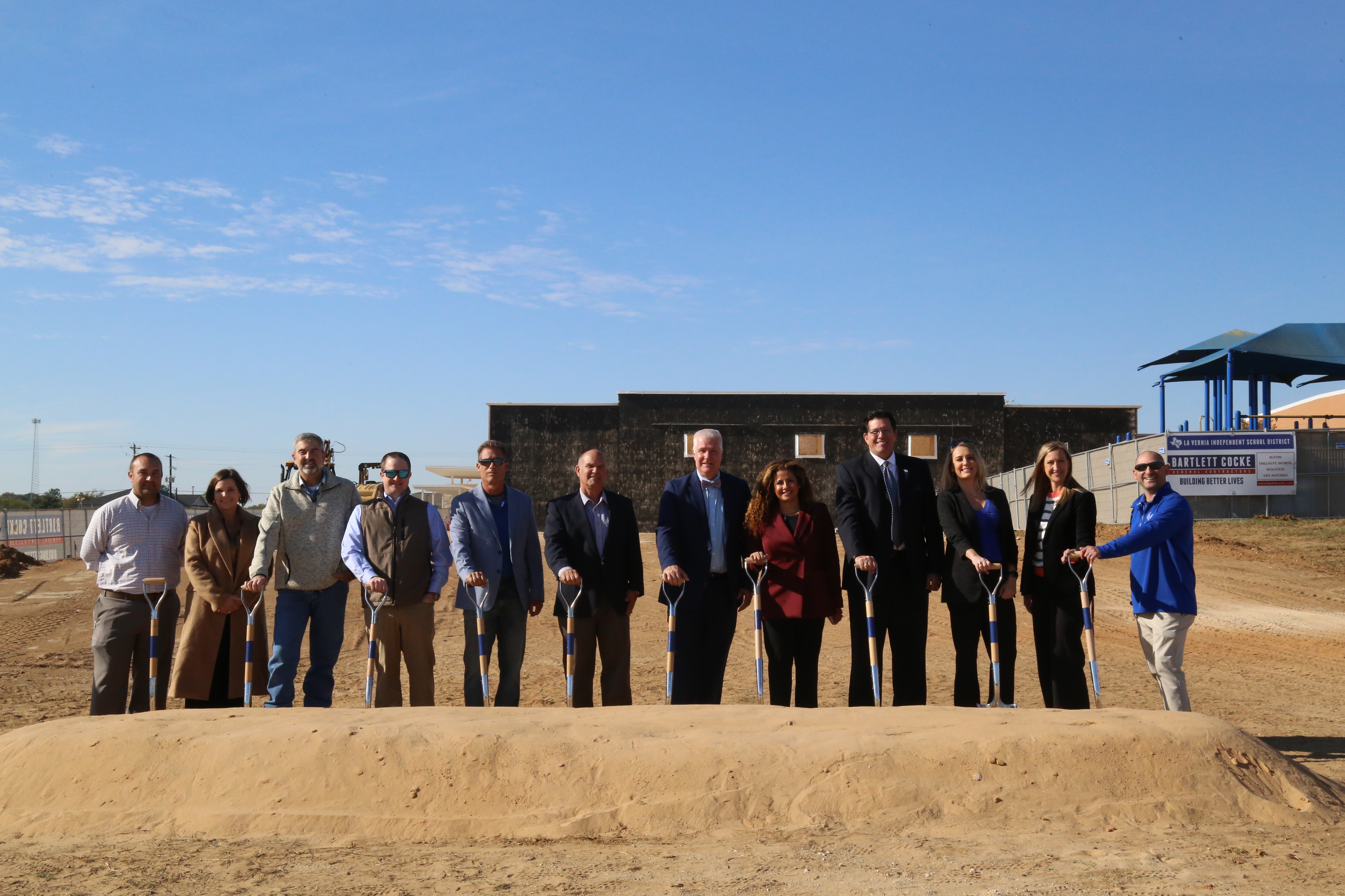 Bond Groundbreaking Ceremony LVISD