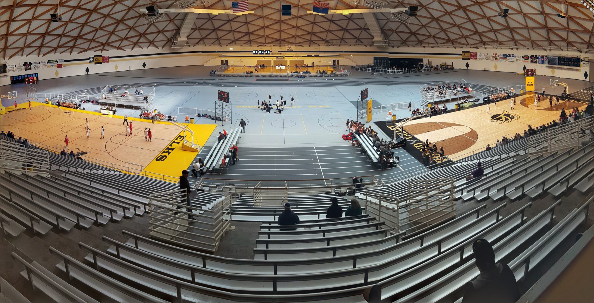 Round Valley Schools Dome inside view