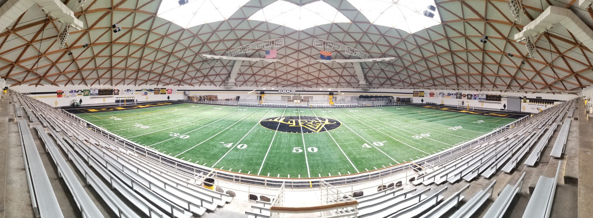 Round Valley Schools Dome inside view