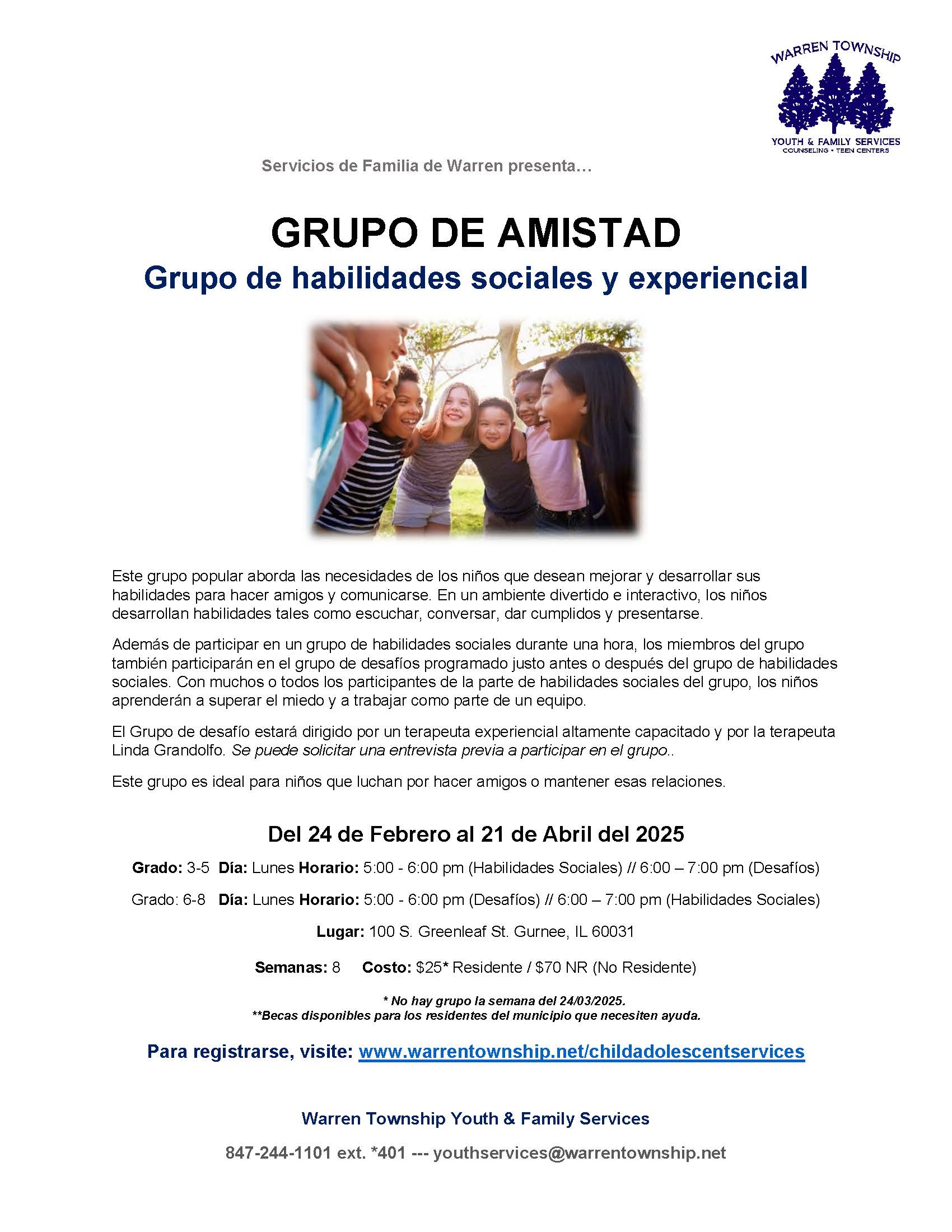 Friendship Group Spanish