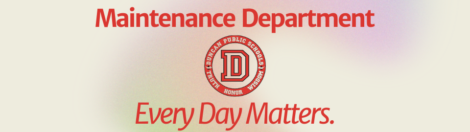 Maintenance Dept Logo