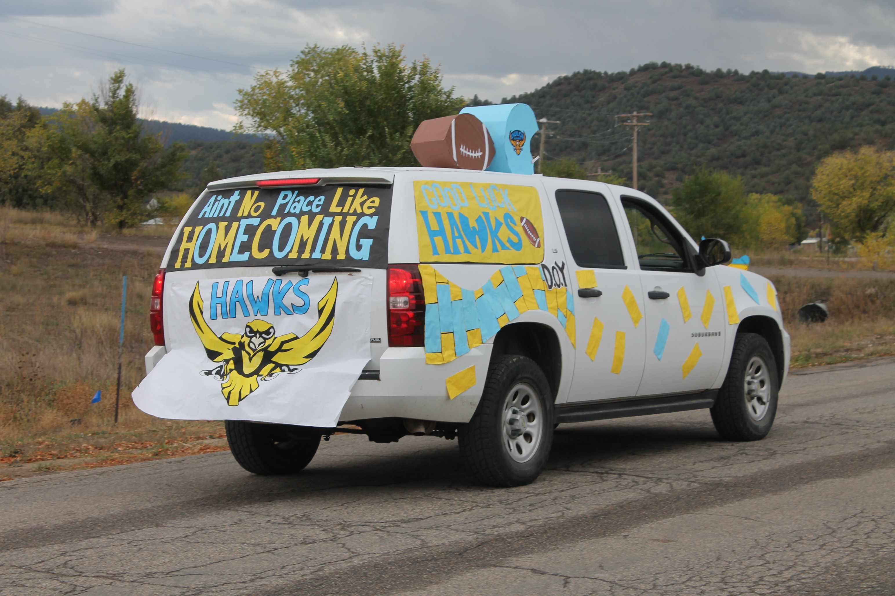 car decorated