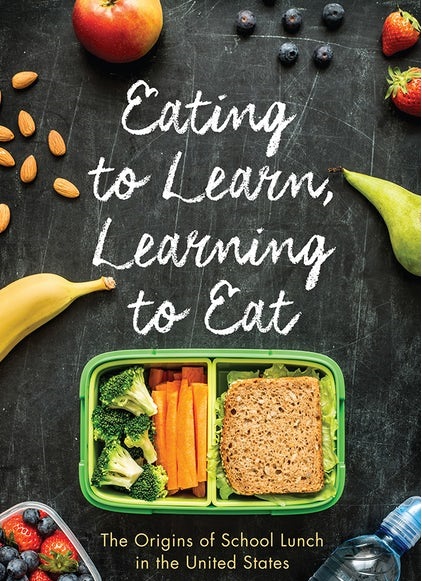 Picture that says: Eating to Learn, Learning to Eat