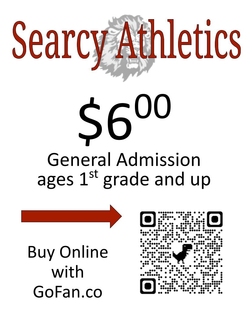 Game Ticket Purchase QR code