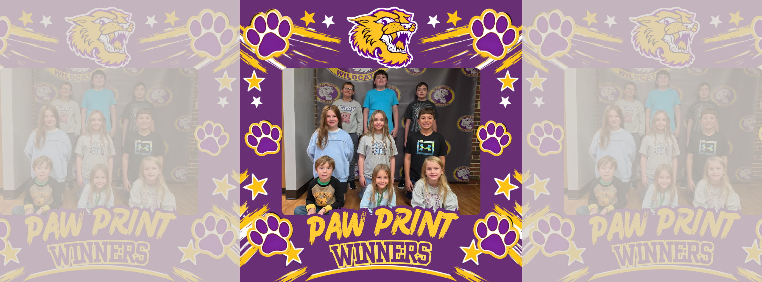 Paw Print Winners 9/18/26