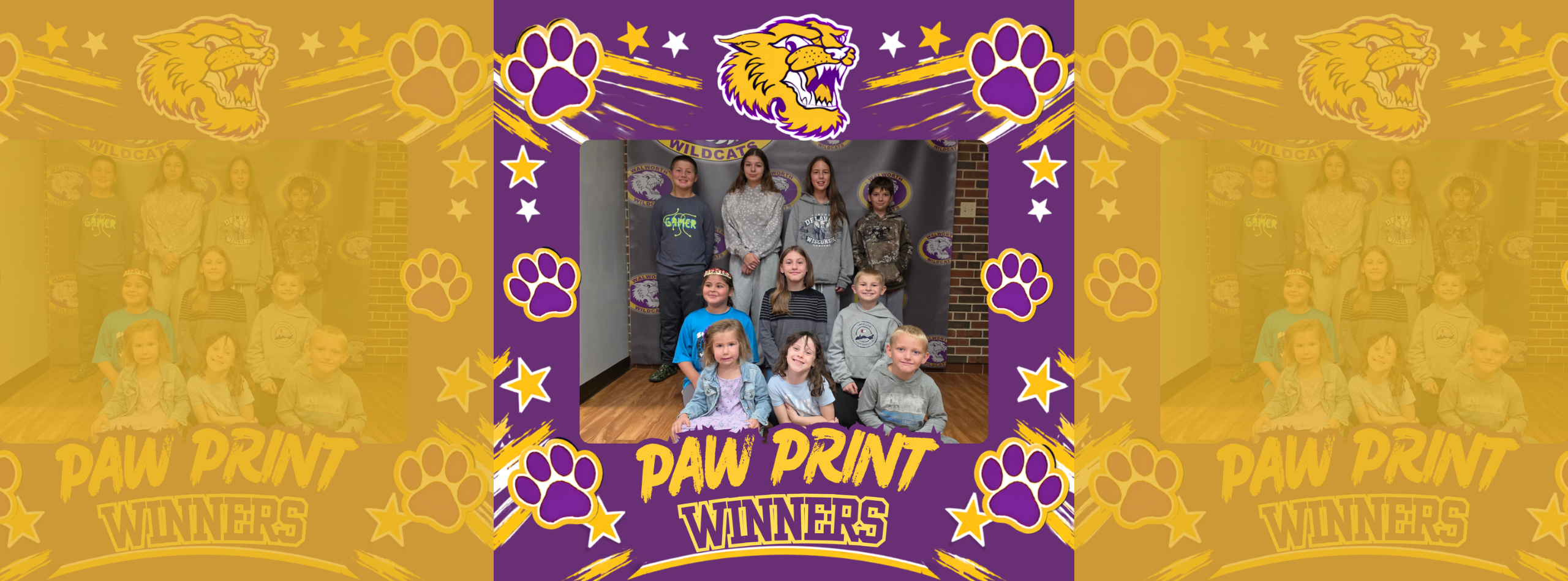 Paw Print Winners 9/25/26