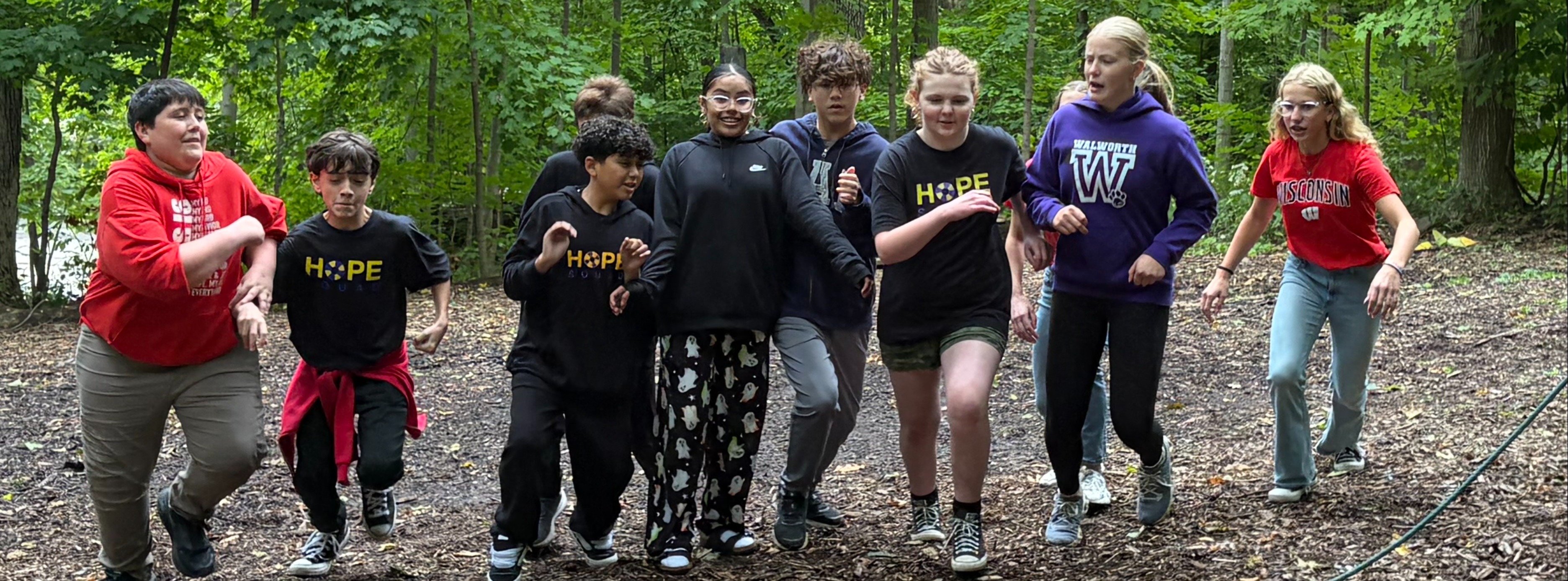 Hope Squad Training at Covenant Harbor Learn More about Hope Squad here