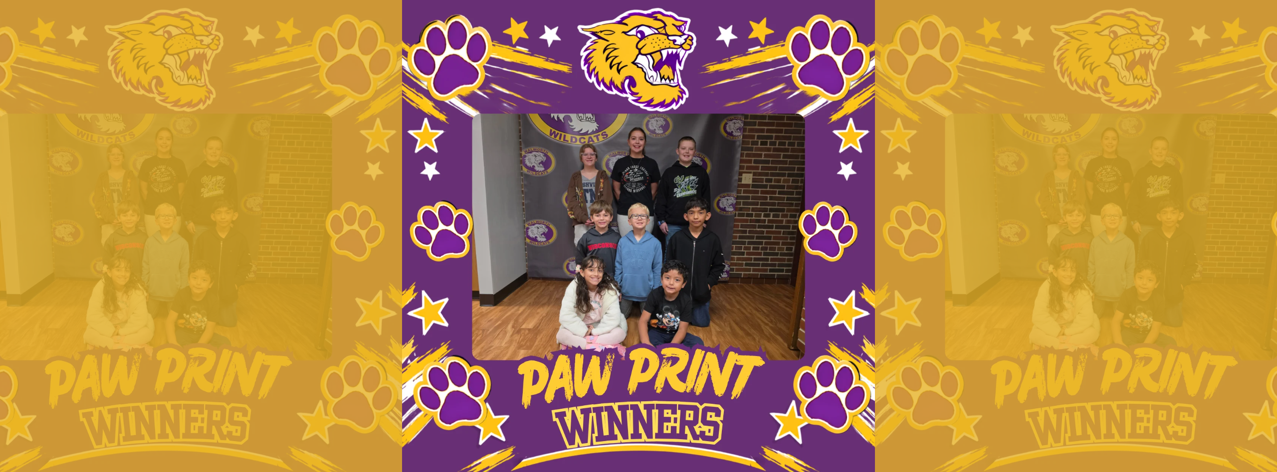Paw Print Winners 10/16/26