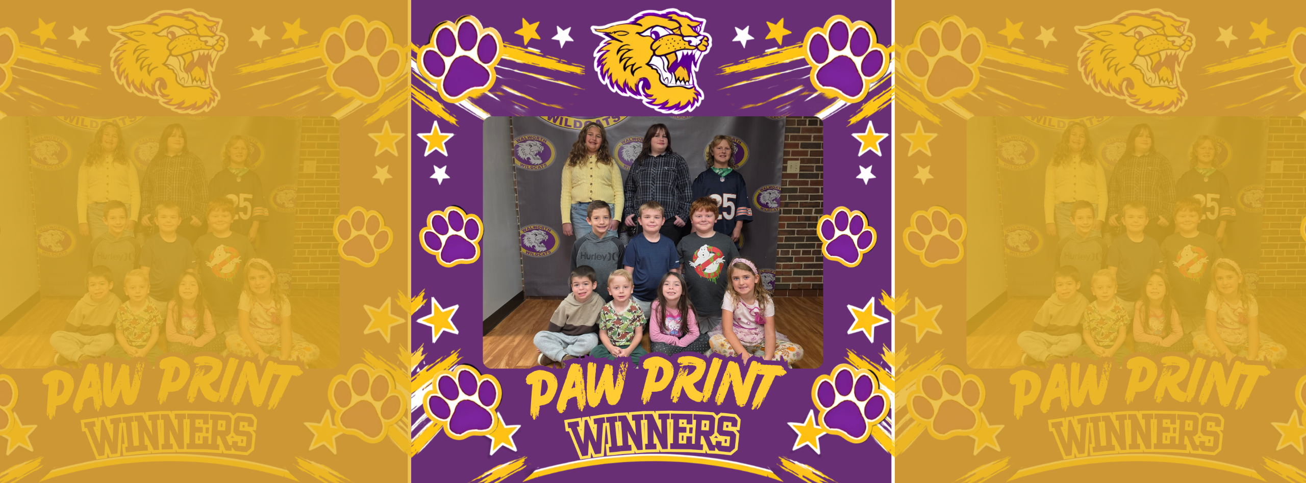 Paw Print Winners 10/23/26
