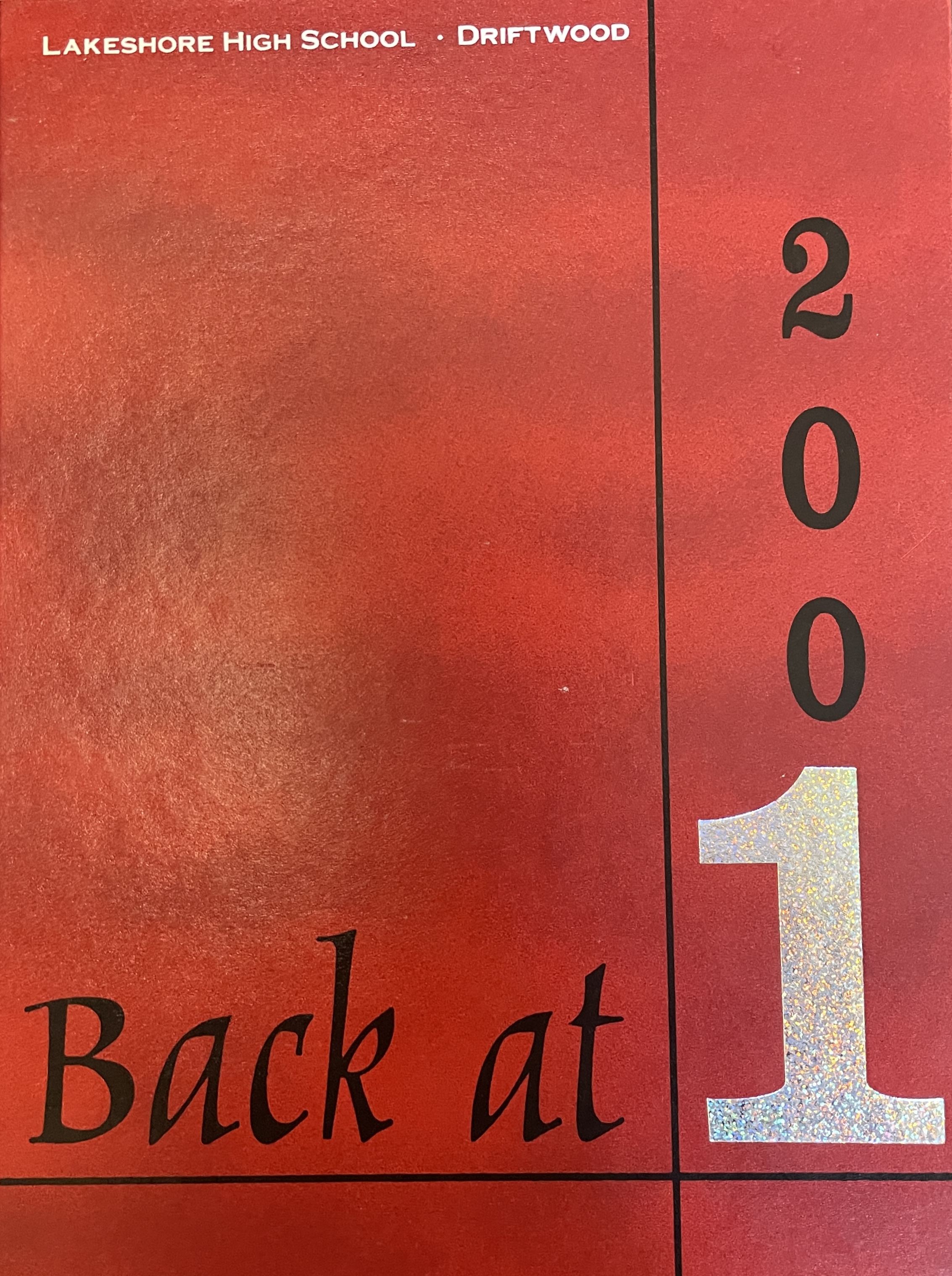 2001 Lakeshore High School yearbook cover