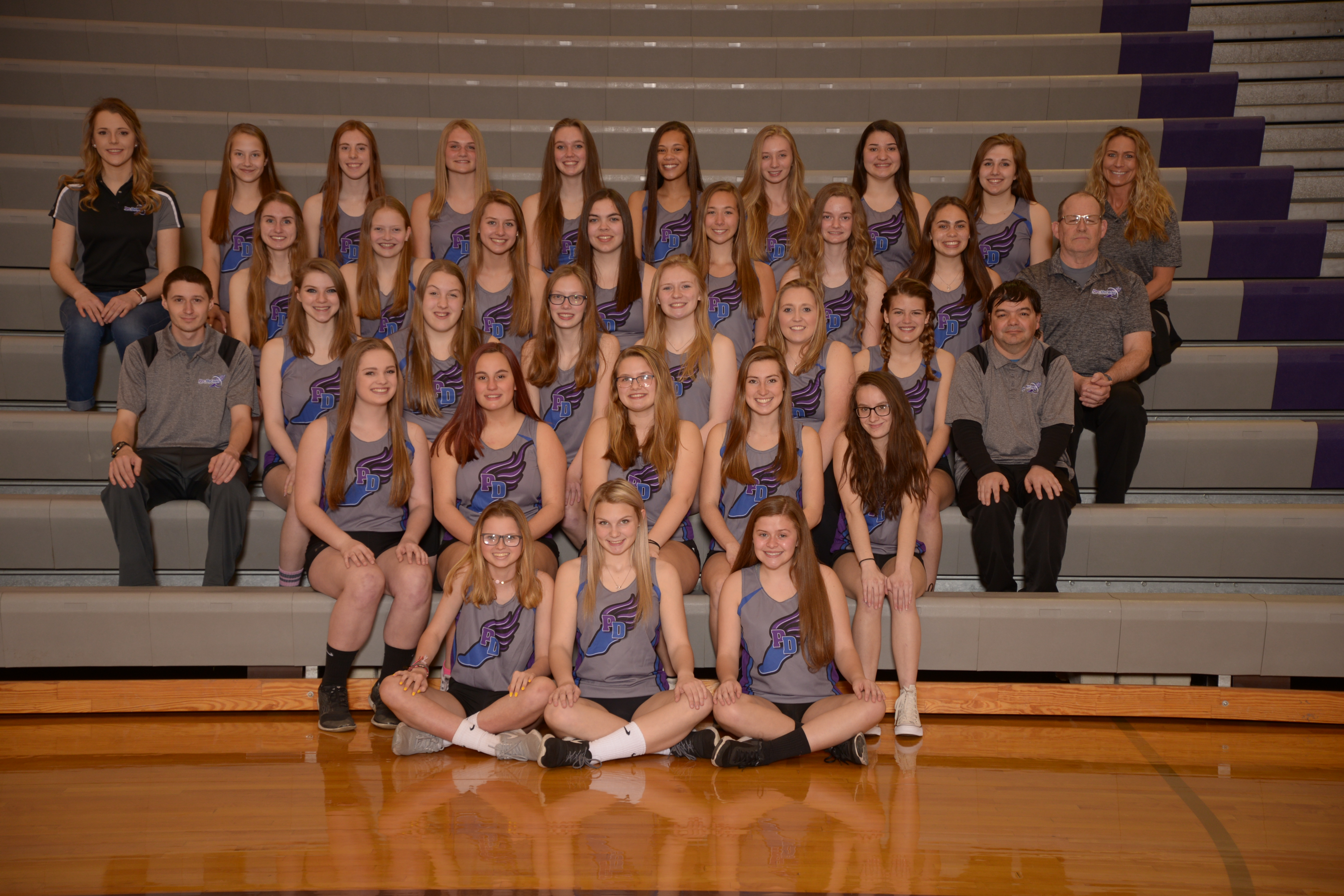 Photo of the Girls Track team