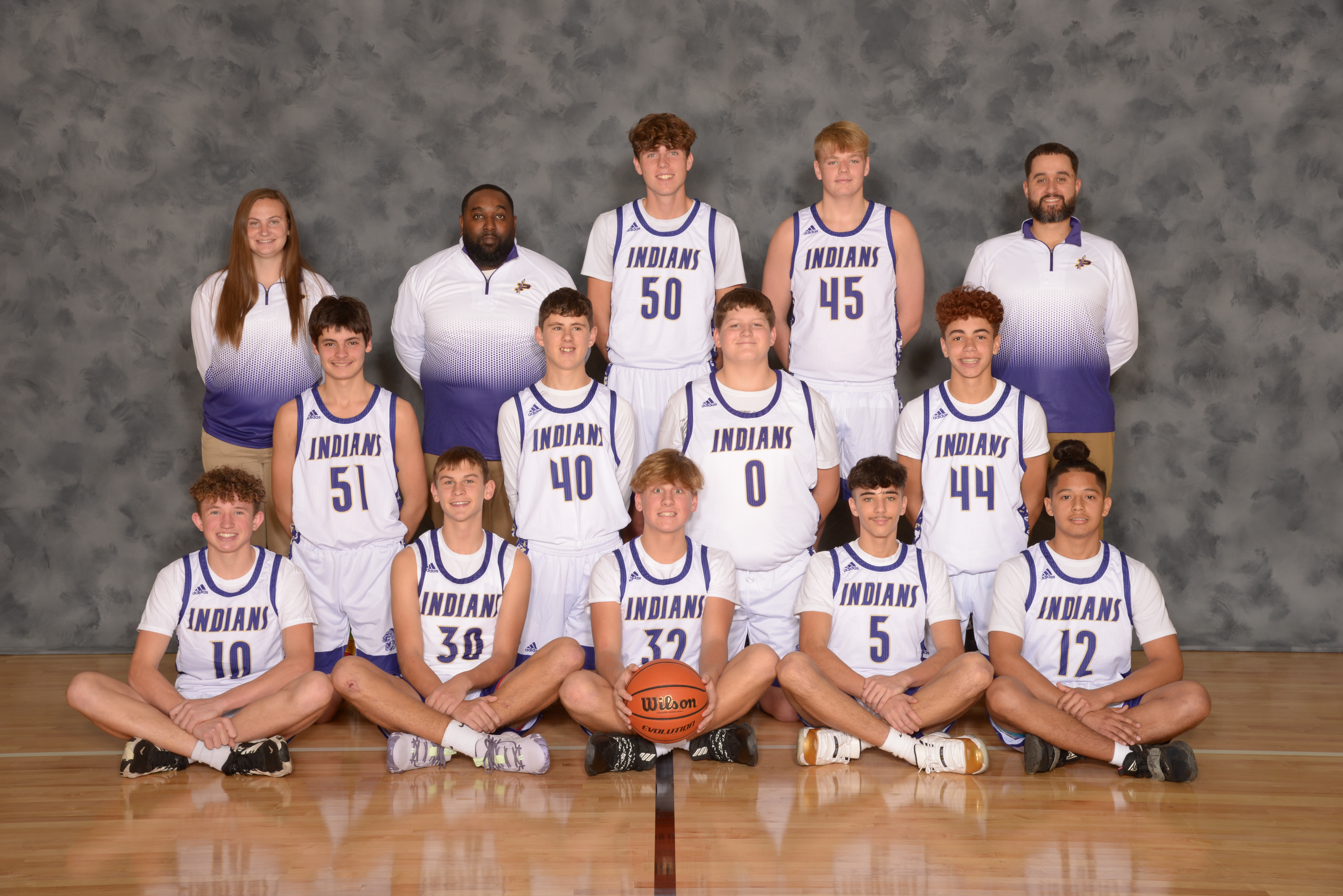 Photo of the Fresh-Soph Basketball Boys Team