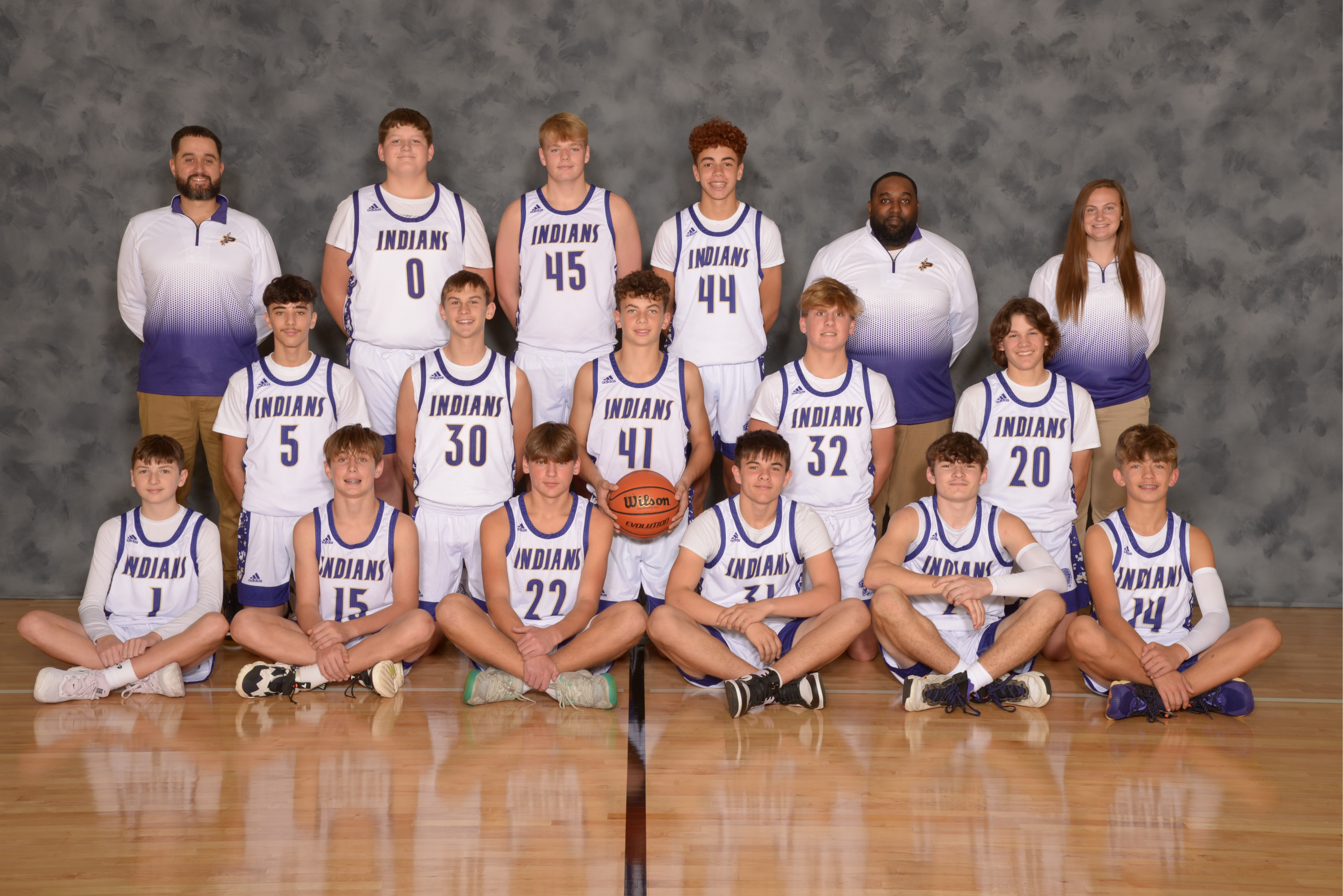 Photo of the Freshman Basketball Boys Team