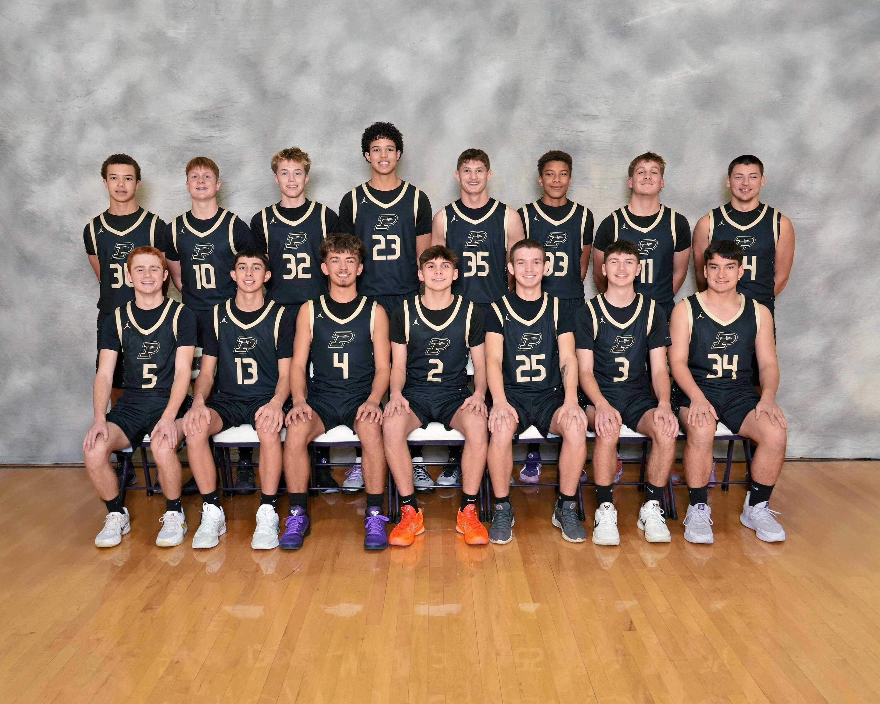 Photo of the Varsity Boys Basketball Boys Team