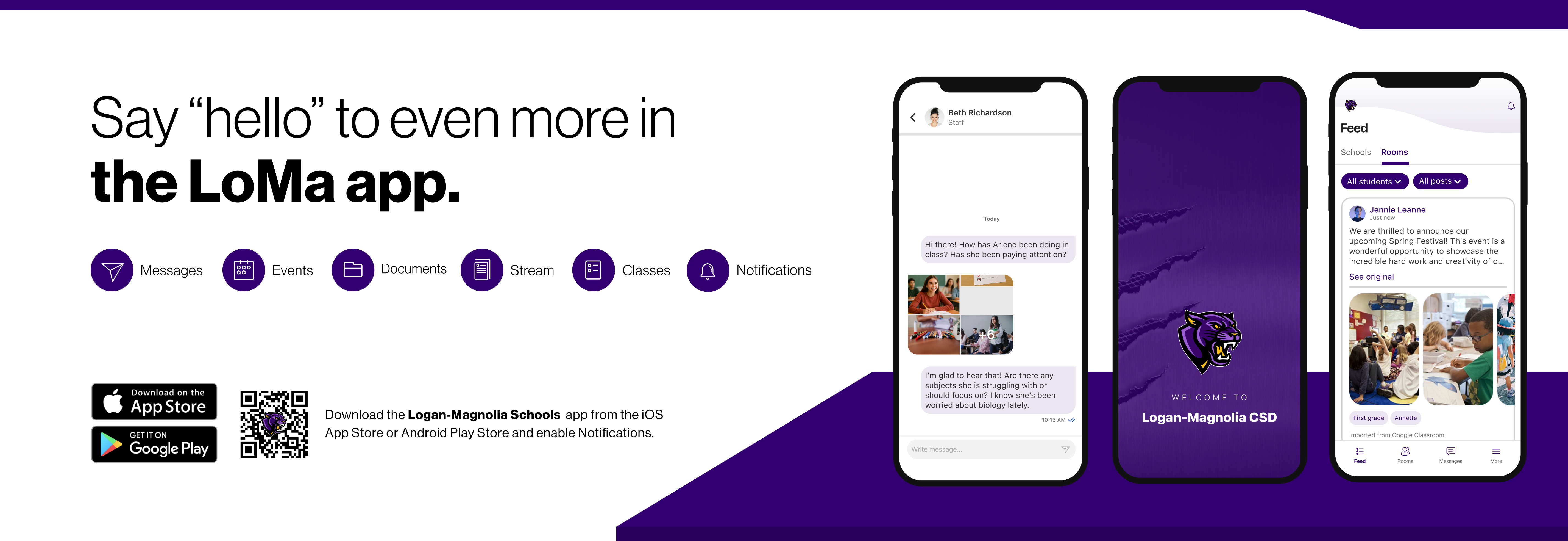 LoMa app banner