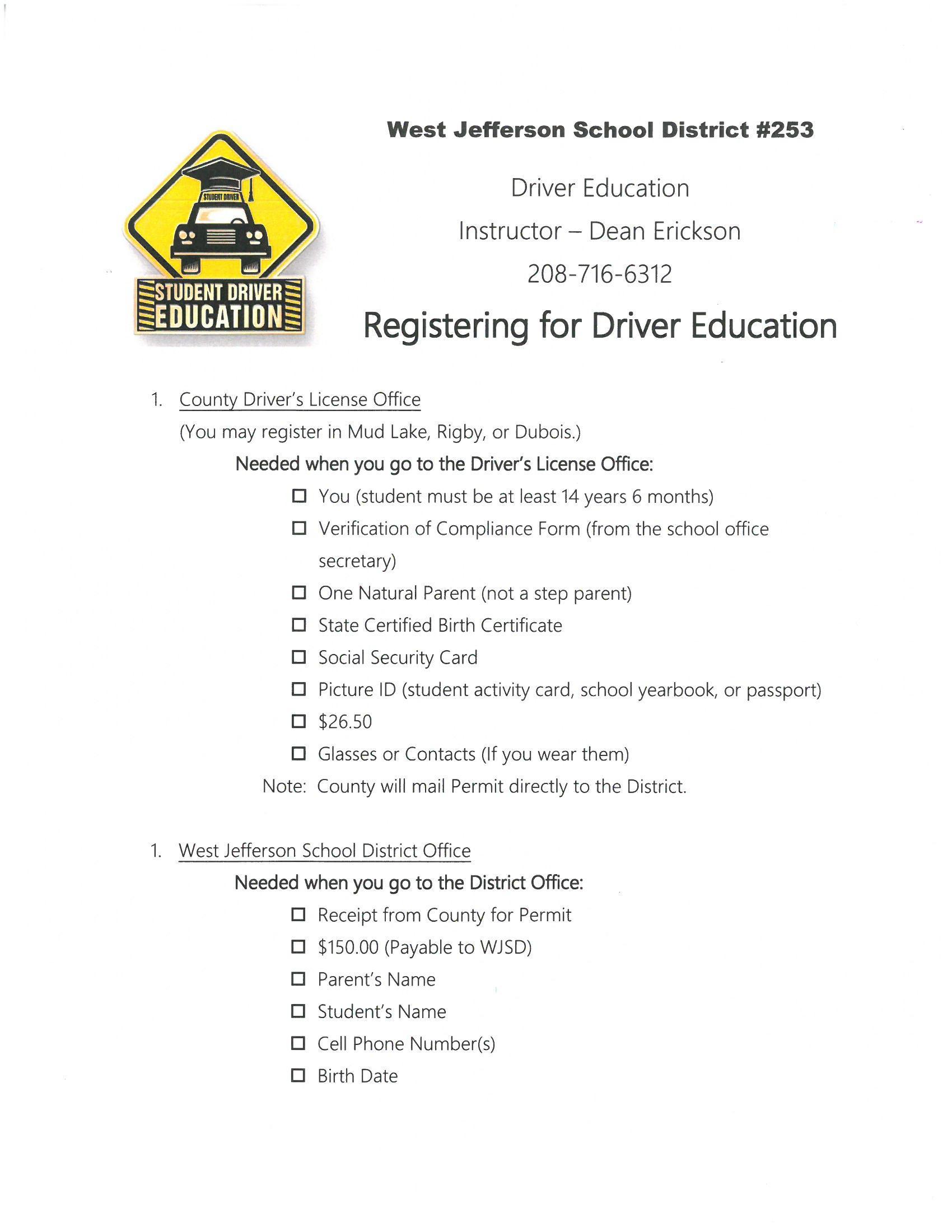 drivers education