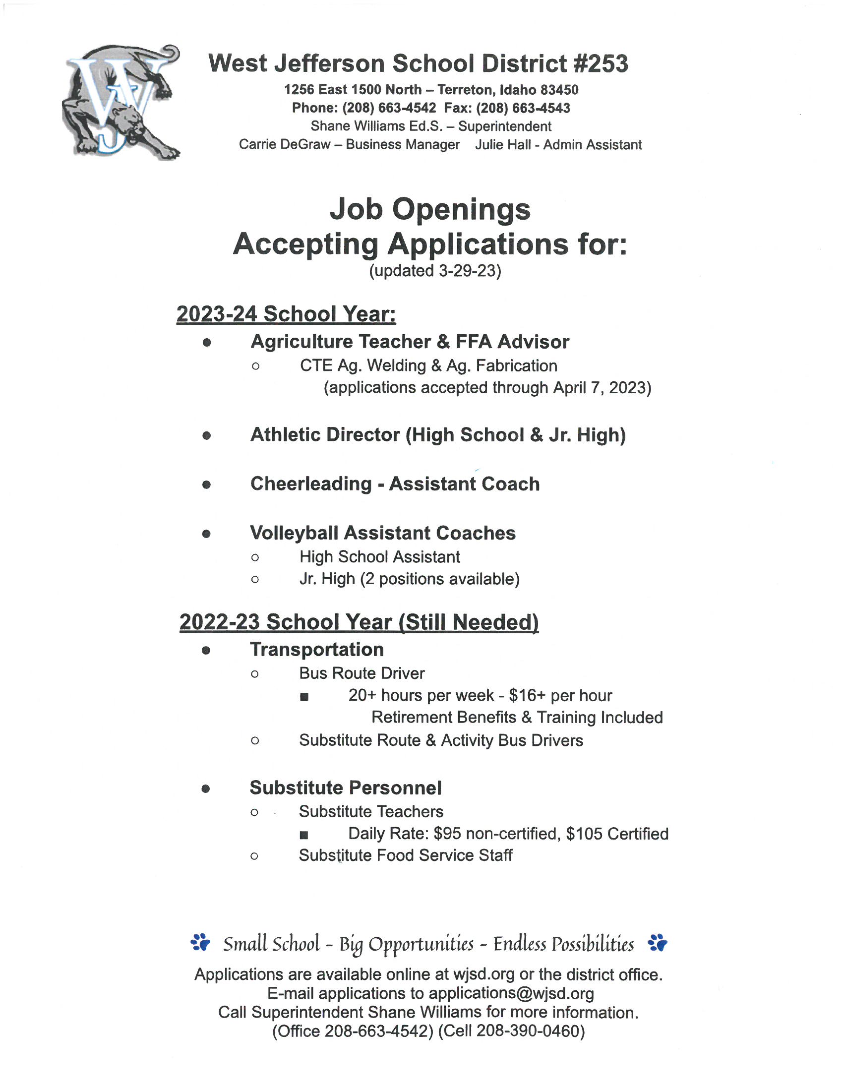 Job Postings