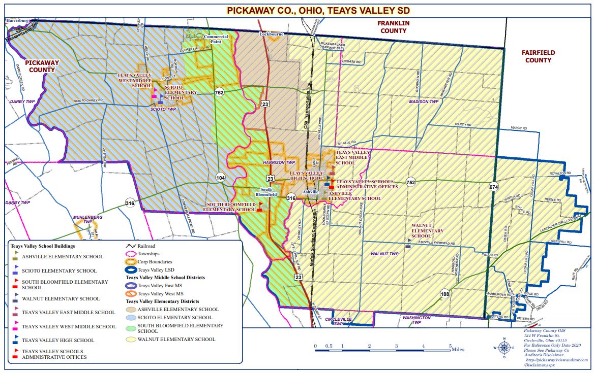 District Boundaries Map