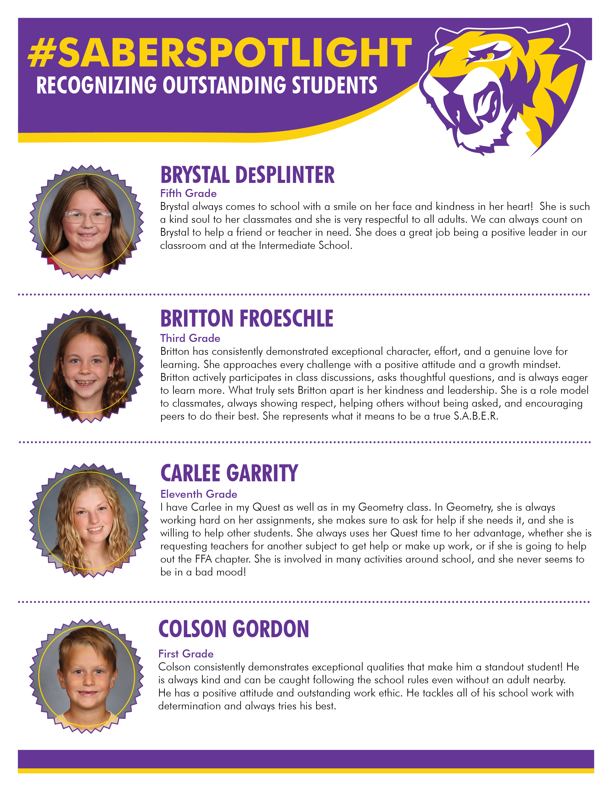 October #SaberSpotlight 