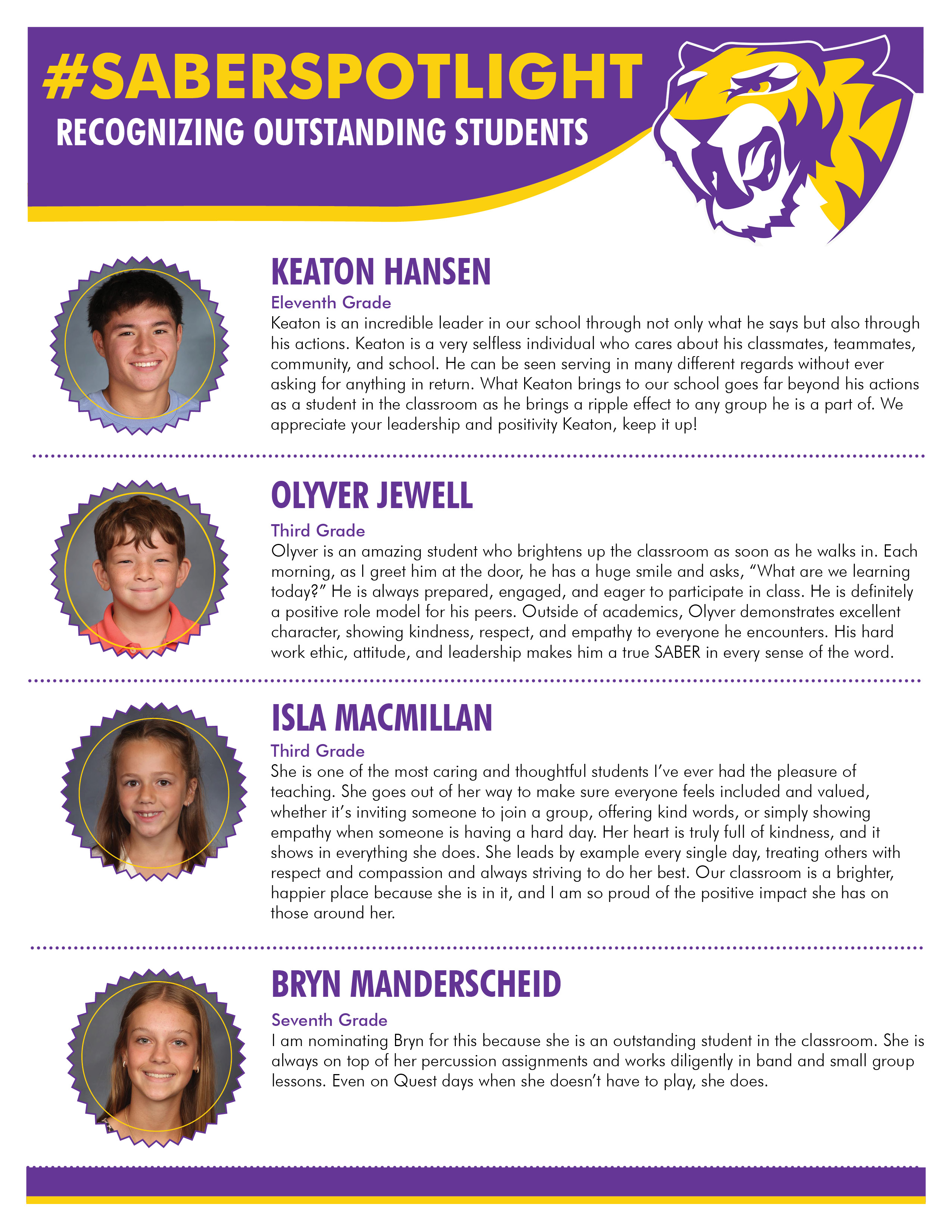 October #SaberSpotlight 