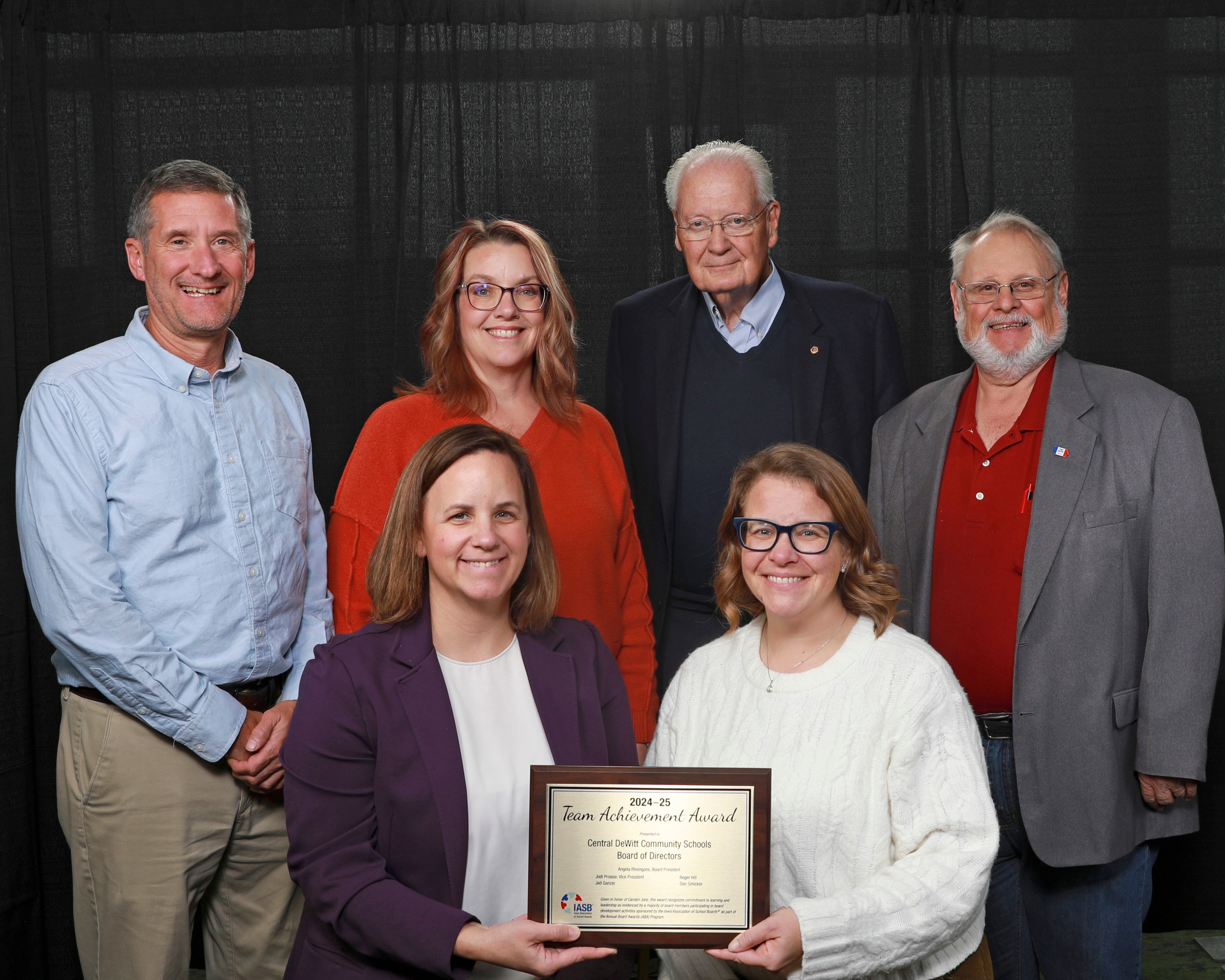 Dr. Stephanie Mishler, Jodi Prosise, Jed Ganzer, Michelle Martens, Roger Hill, and Dan Smicker