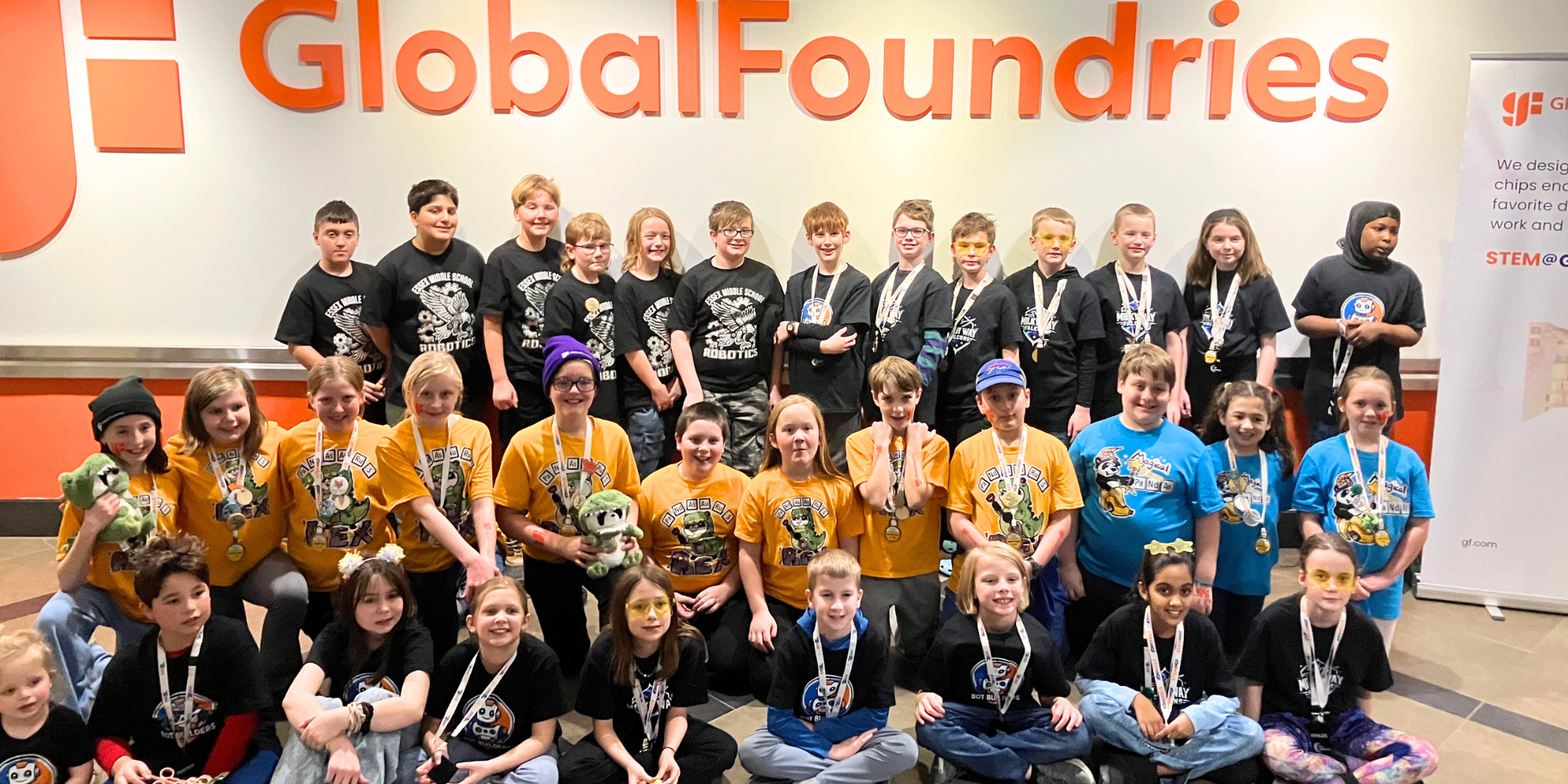 EWSD robotics students