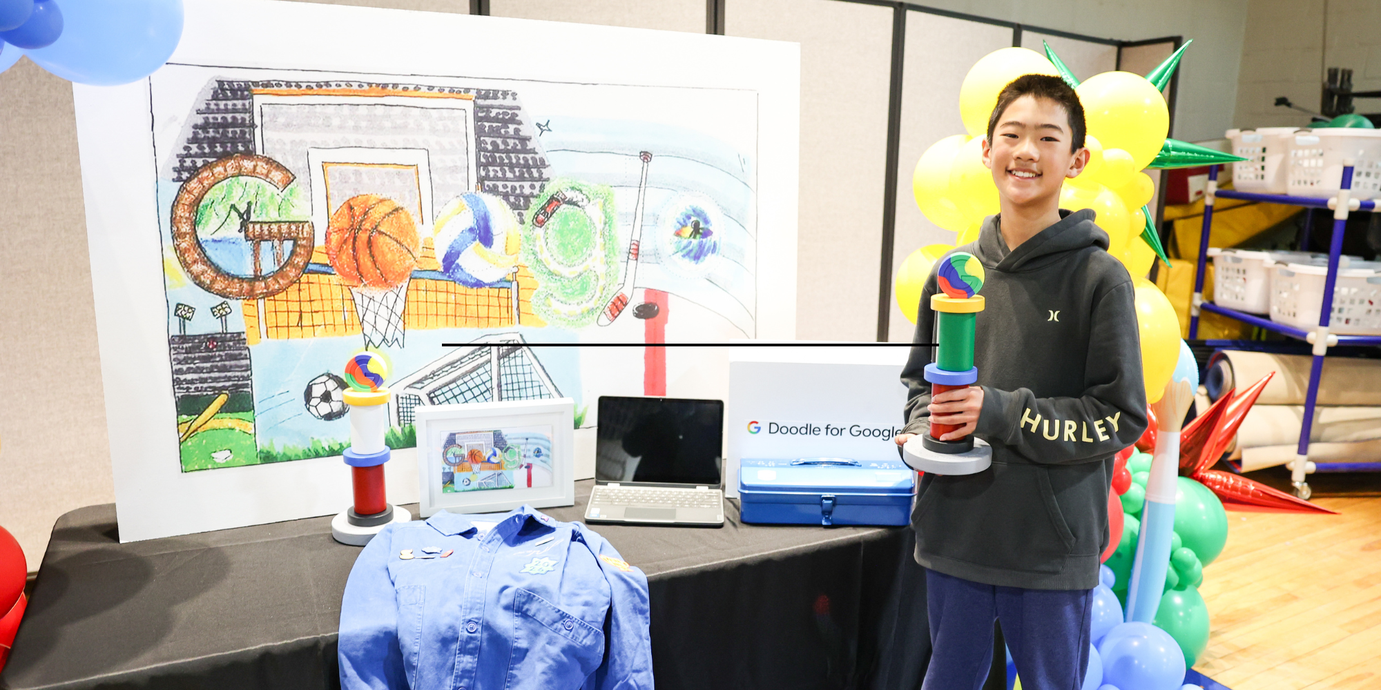 Fleming student with Google award