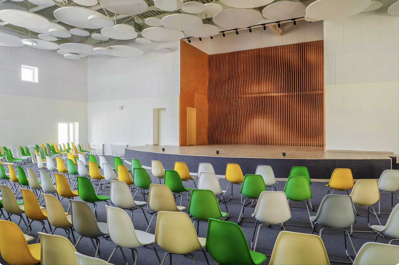 empty assembly hall