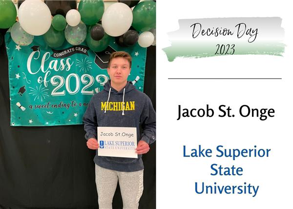 Jacob's college decision