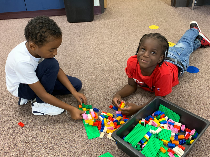 students get to interact and play with each other in the classroom.
