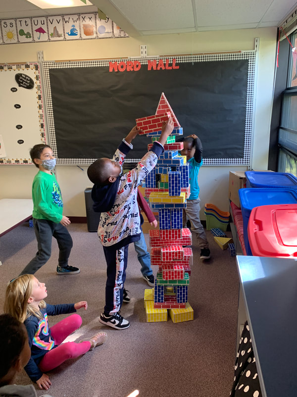 students get to interact and play with each other in the classroom.