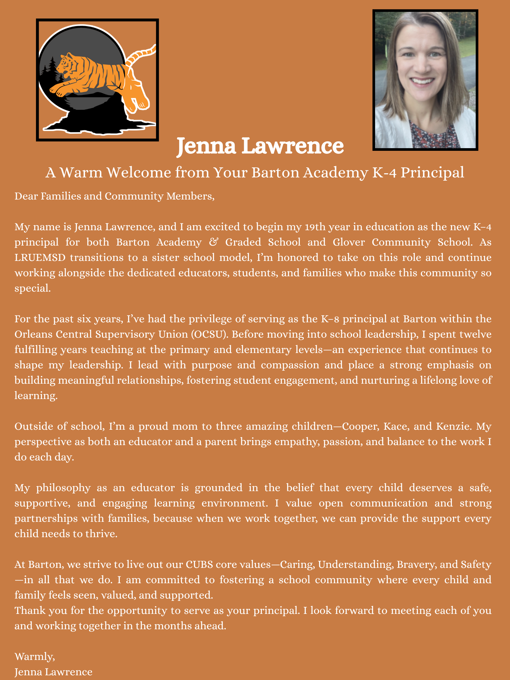 Meet the Principal