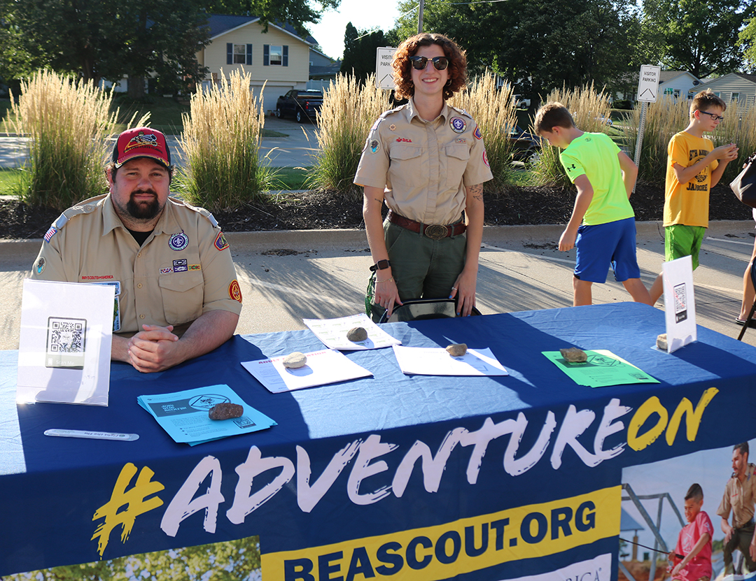 Boy Scout Booth