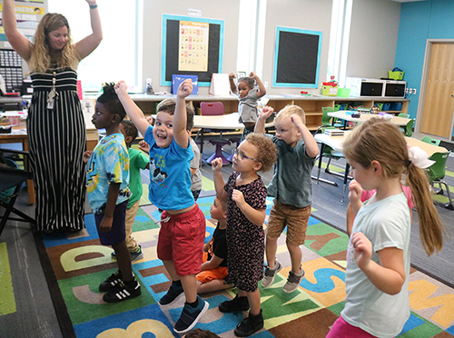 Preschool dance party