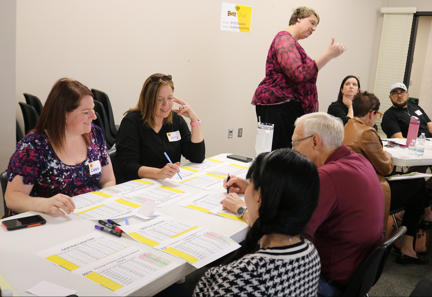 Group discussion at SIAC