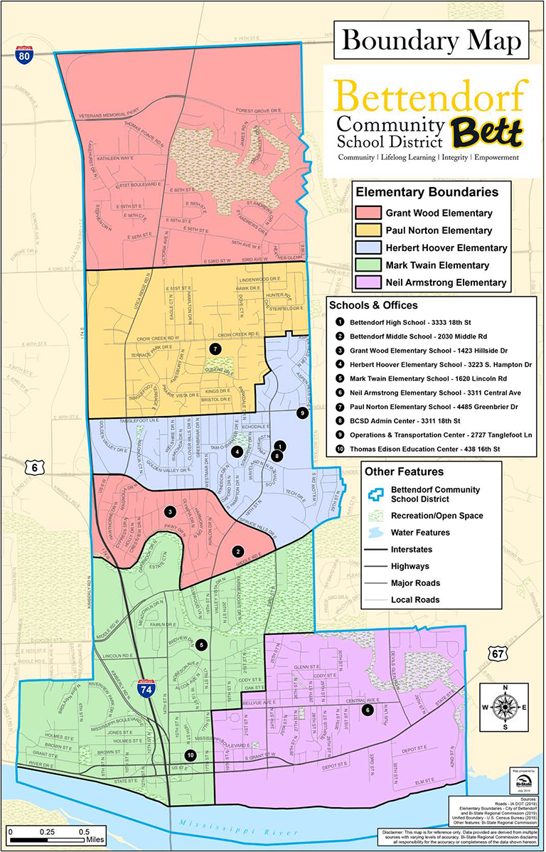 District Boundary Map