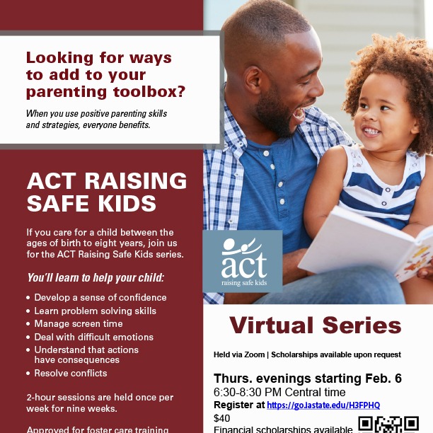 ACT Raising Safe Kids flyer