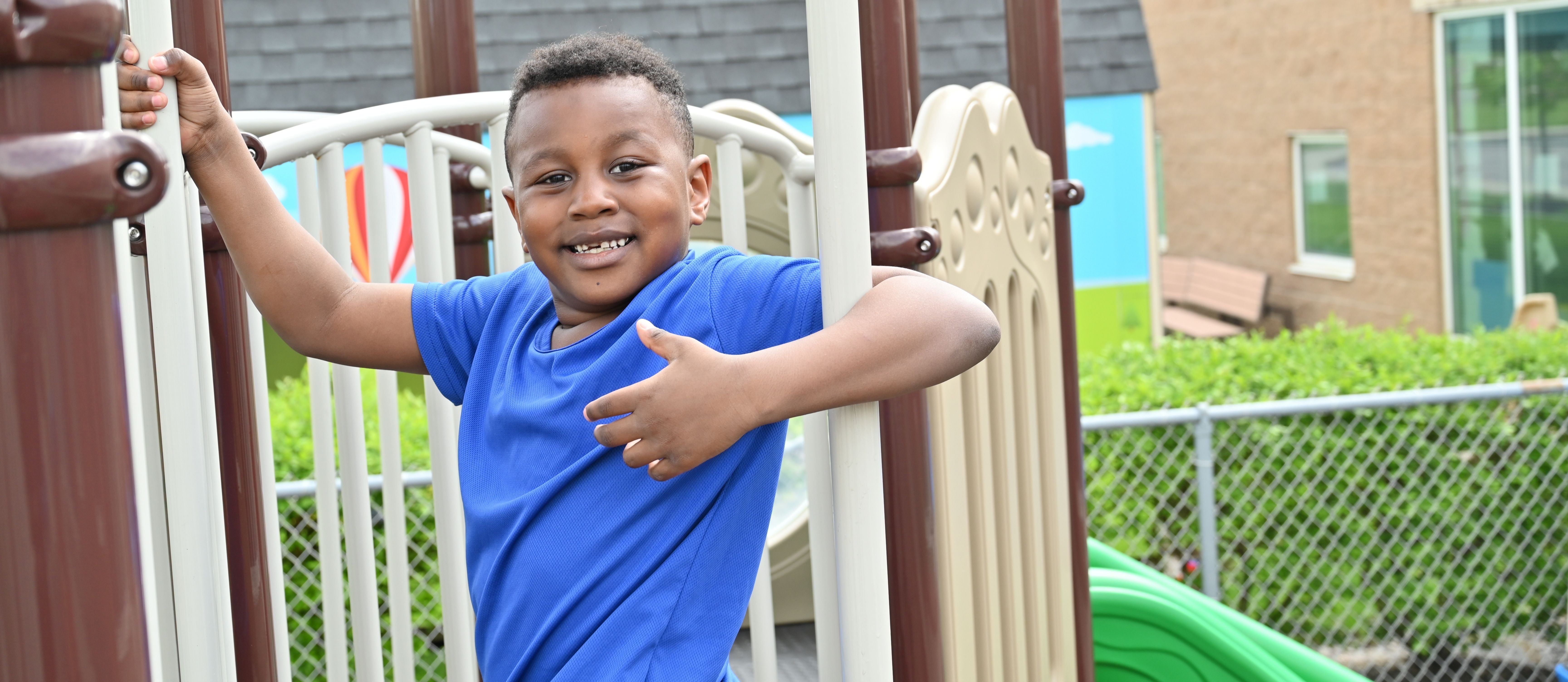 Student on the playground 