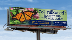 GOT MILKWEED? billboard