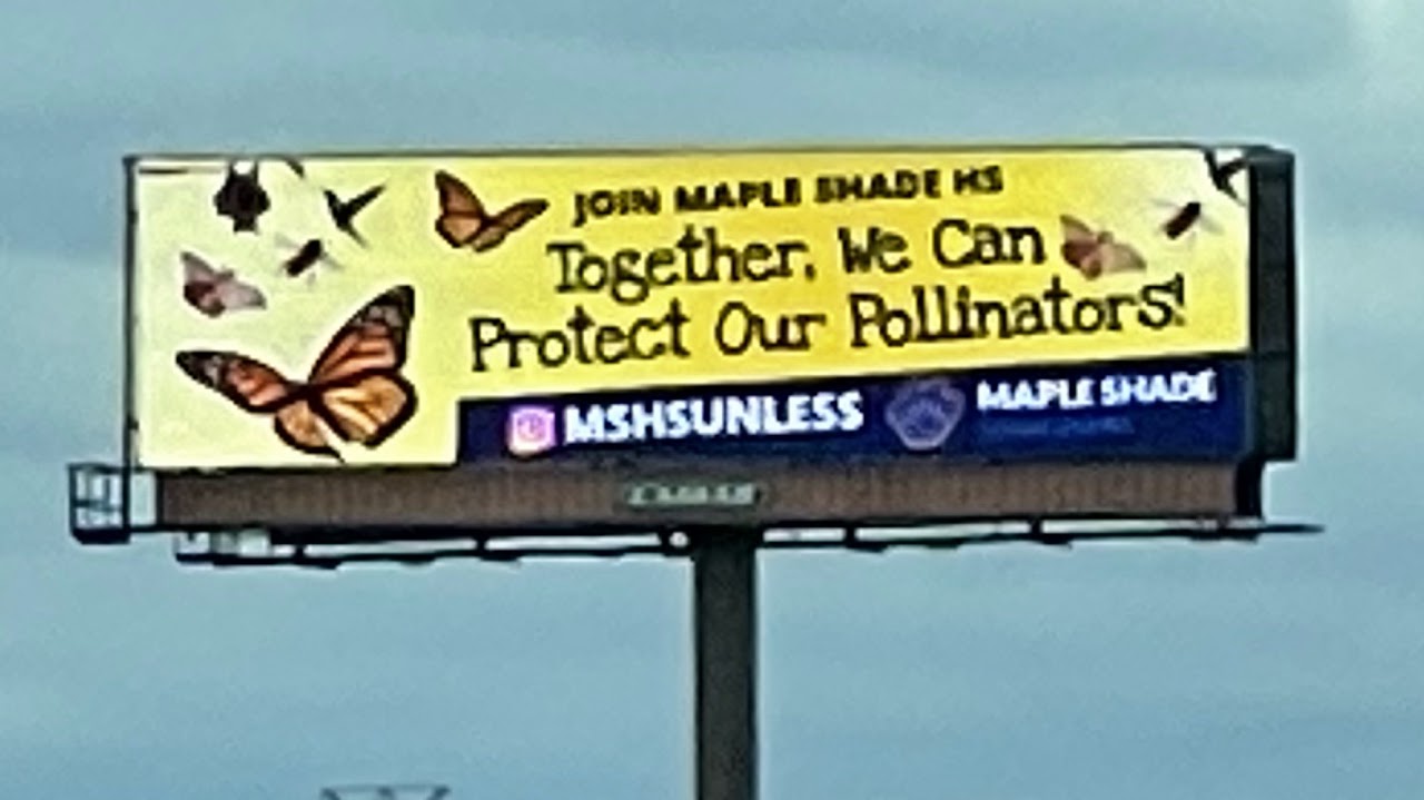 Monarch Butterfly billboard