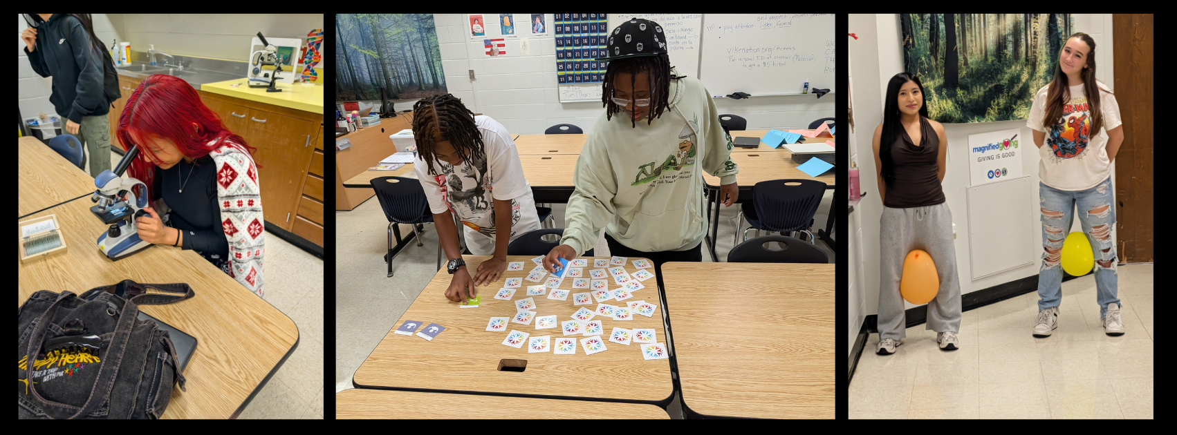 Students at Princeton Innovation Center doing hands-on activities in the classroom during the first week of school 2026.