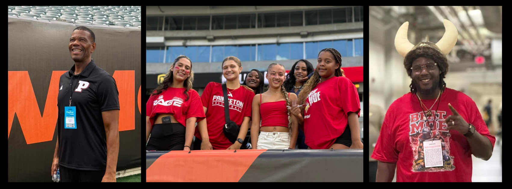 Students and staff at Princeton High School during the first week of school 2026.