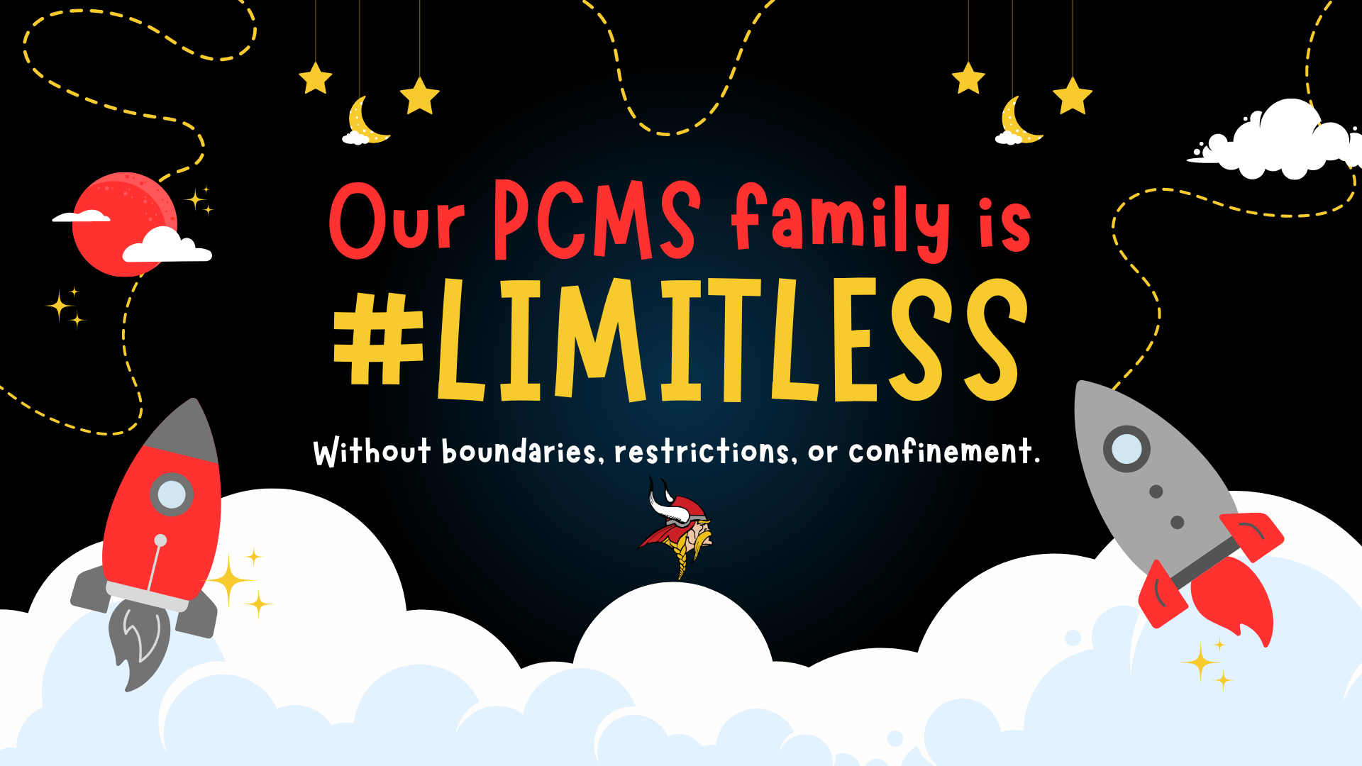 Our PCMS Family is #LIMITLESS graphic