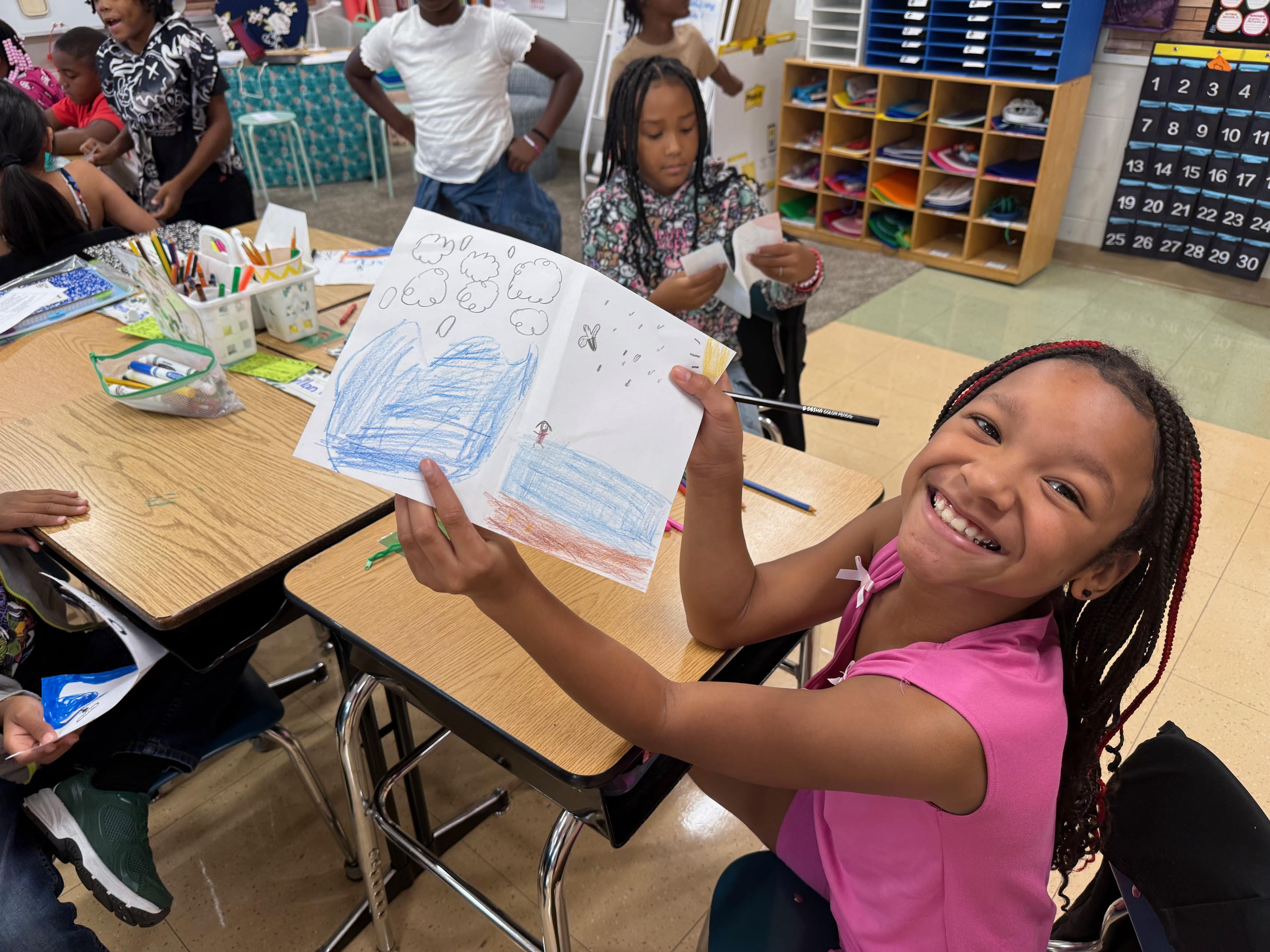 Tying art to reading