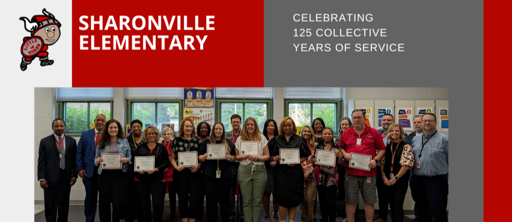 Sharonville Celebration of MileStone Years of Service