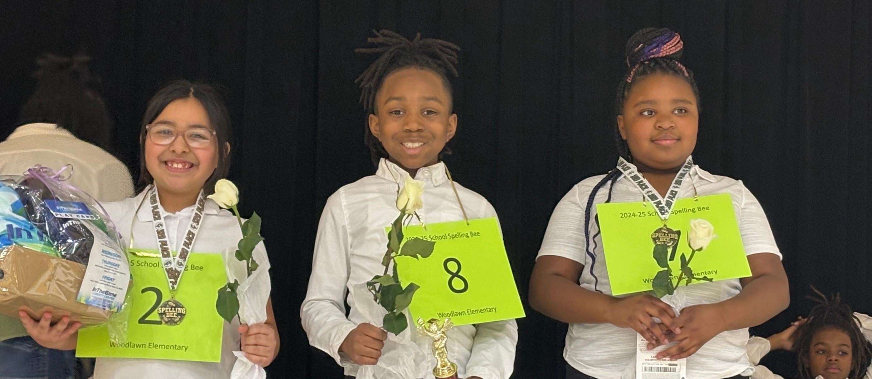 Photo of Spelling Bee Winners