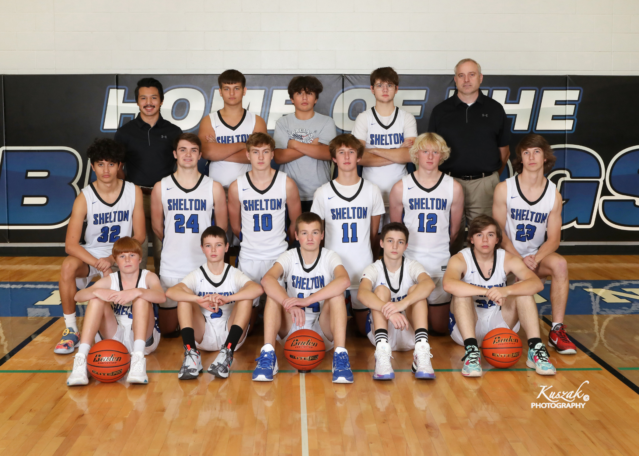 male basketball team