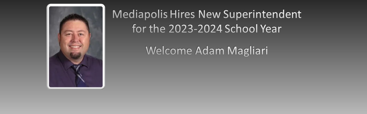 Welcome New Superintendent Adam Magliari